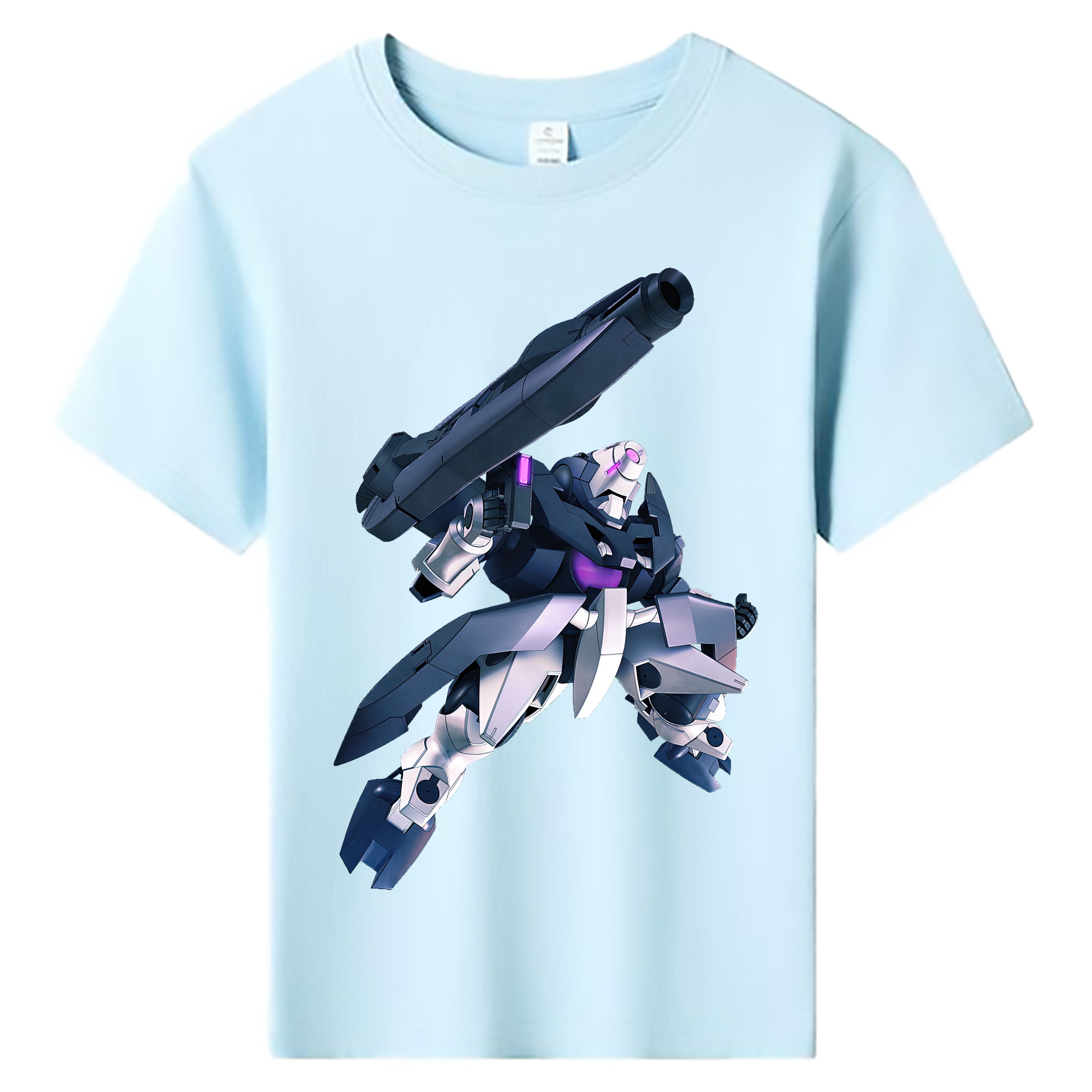 （画像用） 機動戦士ガンダム Mobile Suit Gundam 綿100％キッズTシャツ（フロントプリント）
